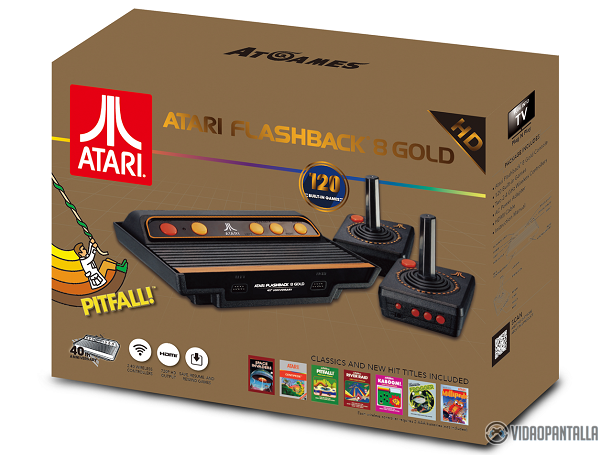 Atari Flashback 8 Gold incluirá 120 juegos de Atari 2600