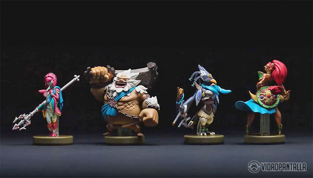 Los 4 nuevos amiibos de Zelda se venderán en un pack