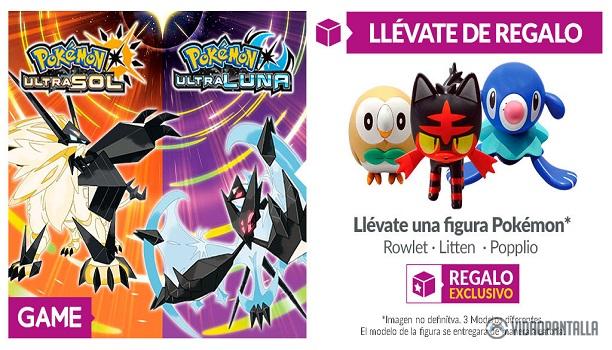 Reserva Pokémon UltraSol/Luna en GAME y llévate este regalo