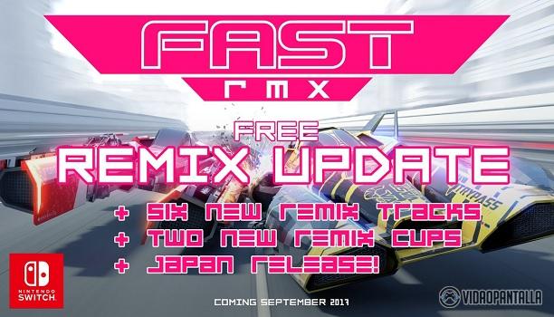 Fast RMX se actualizará en septiembre con nuevos circuitos