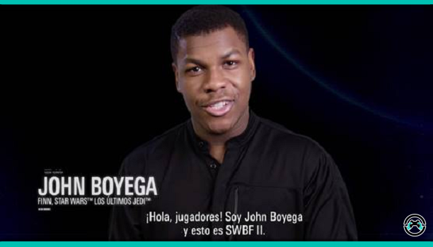John Boyega nos presenta las novedades de Star Wars Battlefront II