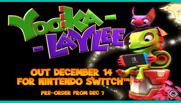Yooka-Laylee llega a Nintendo Switch en diciembre