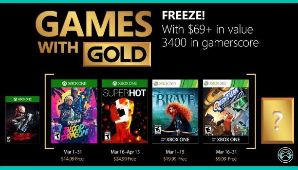 Games With Gold marzo 2018 – Xbox One y Xbox 360