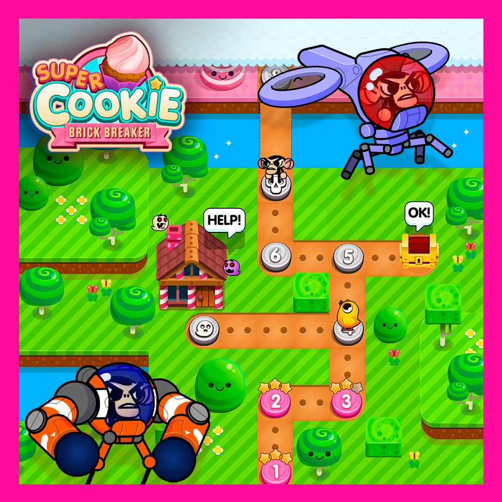 Super Cookie Brick Breaker se estrena en Android e iOS