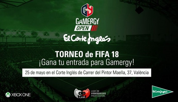 La Gamergy Open FIFA Xbox El Corte Inglés inicia hoy