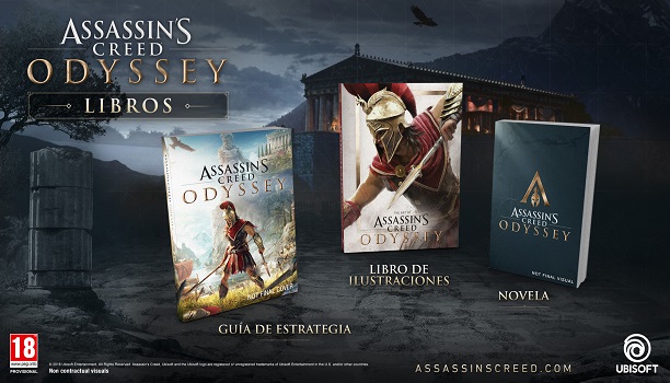 Assassin's Creed Odyssey tendrá su propia línea editorial