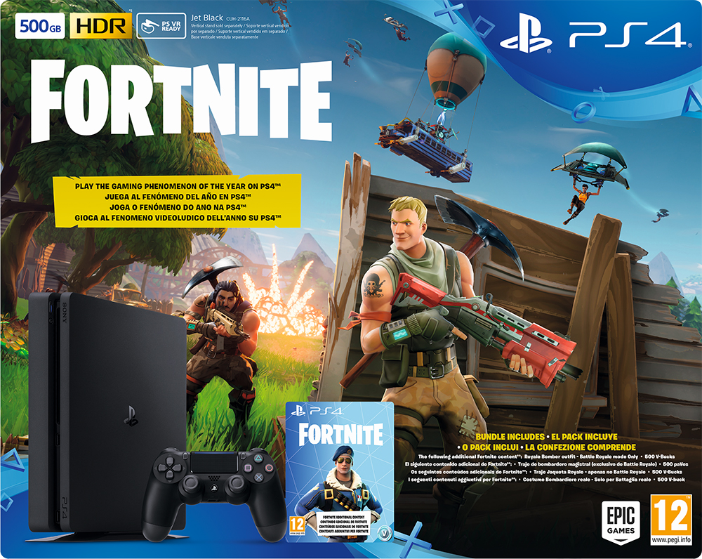 El pack de Fortnite Battle Royale y PlayStation 4 ya está a la venta en España