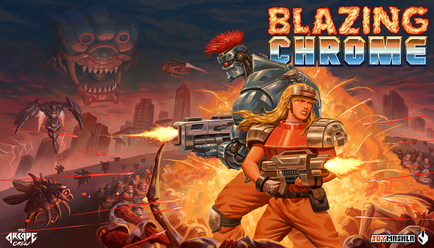 Blazing Chrome estrena un nuevo gameplay cargado de acción
