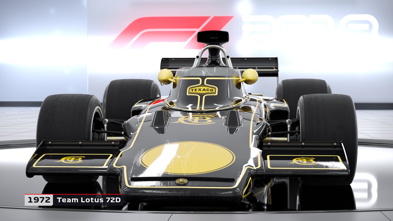 Codemasters muestra todos los vehículos clásicos de F1 2018