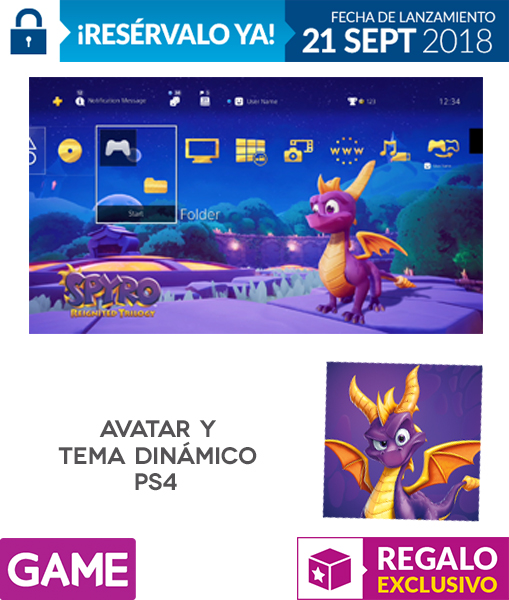 GAME muestra sus regalos exclusivos para Spyro: Reignited Trilogy