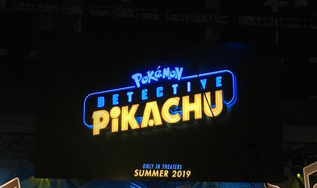 El logo oficial de Detective Pikachu