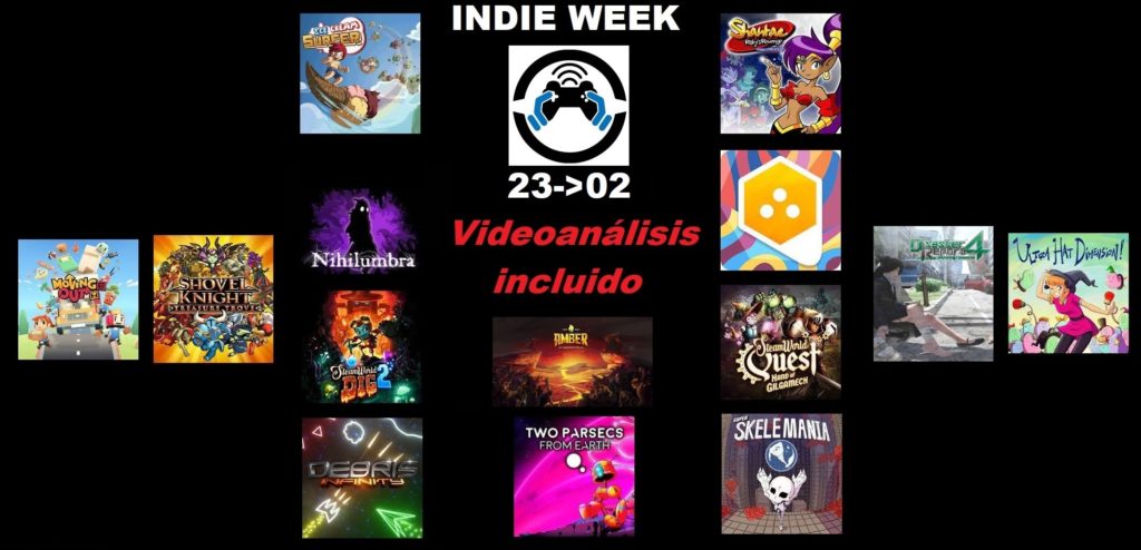 [Índice] Conoce los mejores y más divertidos indies gracias a la Indie Week 2020