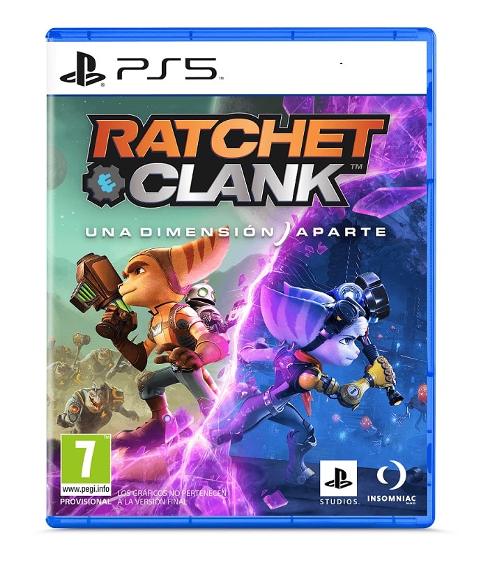 Portada oficial de Ratchet & Clank: Una Dimensión Aparte